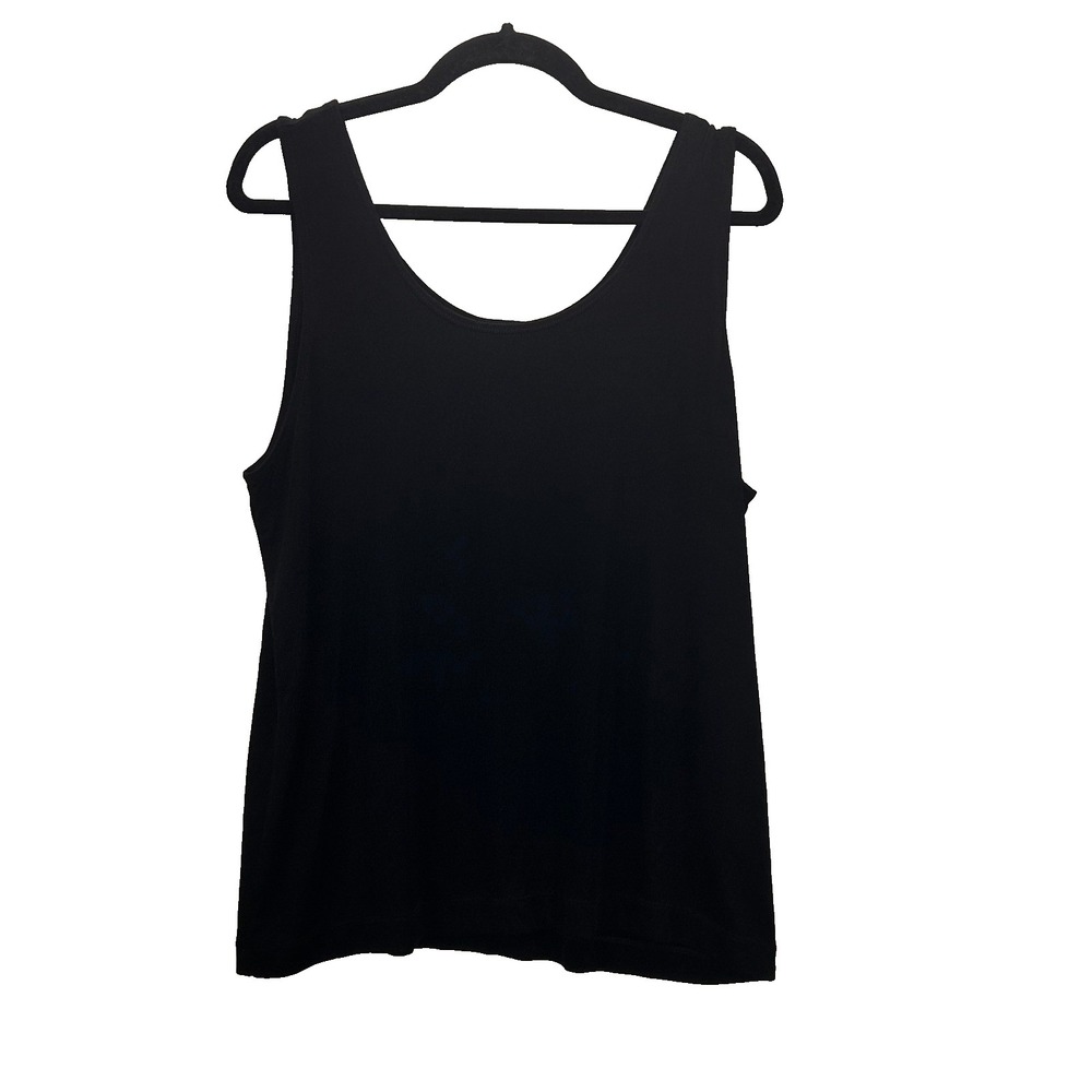 Chicos Tank Top Black XL or‎ 3